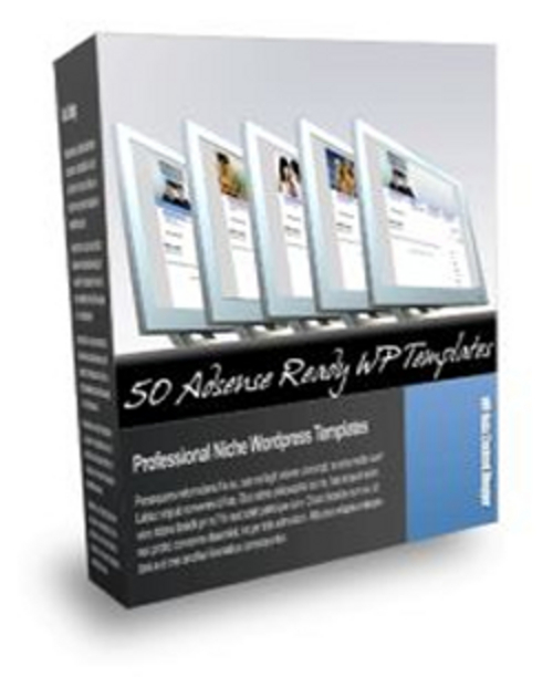 Product picture 50 Ad Sense Ready WP Blog Templates